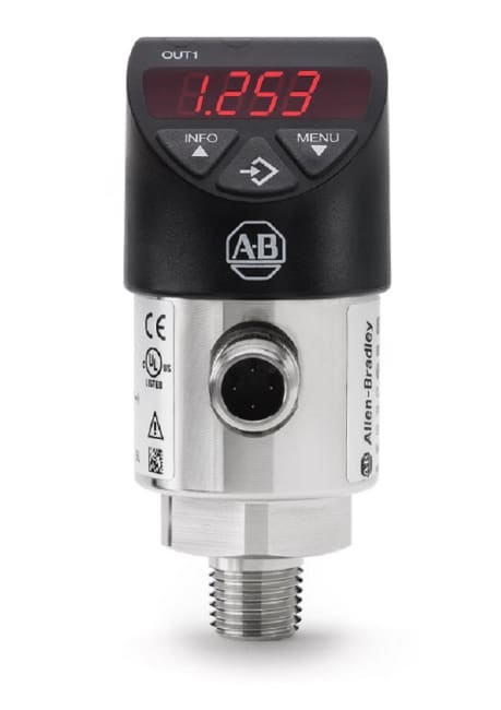 Hygienic Solid-State Pressure Sensor with Display