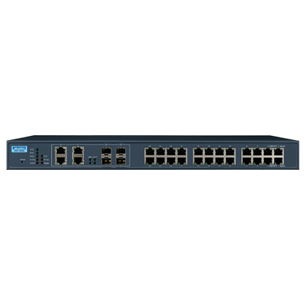 24GE+4G Combo Port Managed Switch w/ Wide Temp