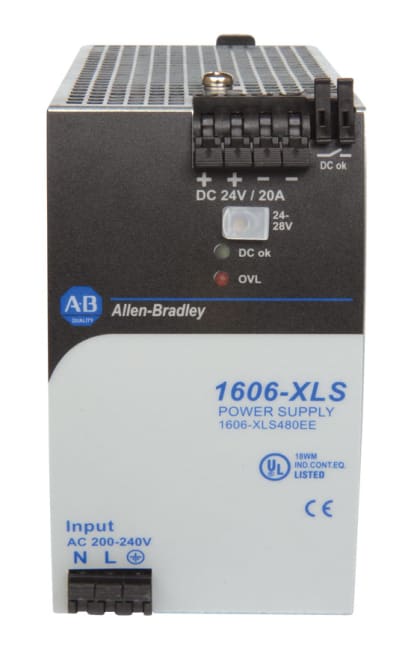 POWER 1-FAS 480W/20A-24VDC.200-240VAC