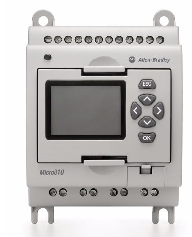 Micro810 PLC 120..230VAC, 8DI, 4DO, Rele