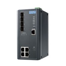 4FE+4G SFP Port Managed Ethernet PoE Switch, Wide Temp
