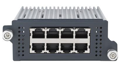 IEC 61850-3, 8 x 100/1000Base Copper Module, -40~75°C