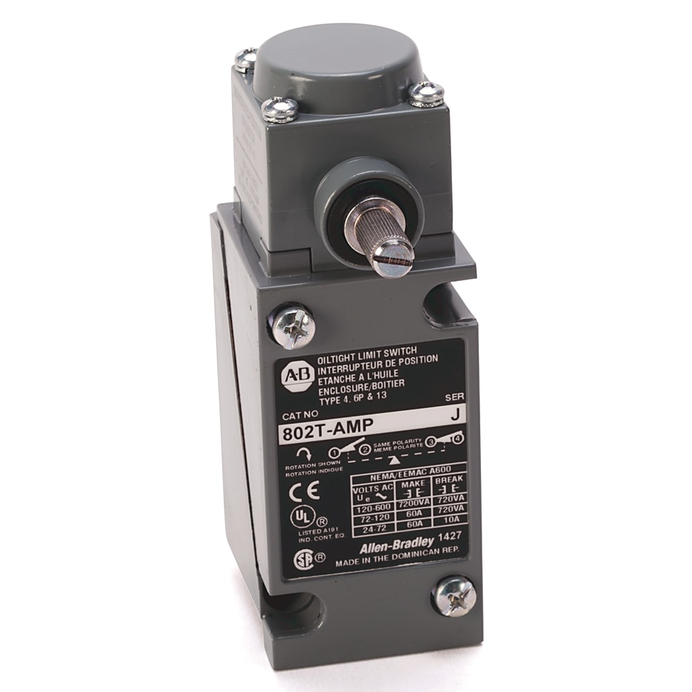 Limit Switch Plug In Metal Plug-In Oiltight Limit Switch Triple-S