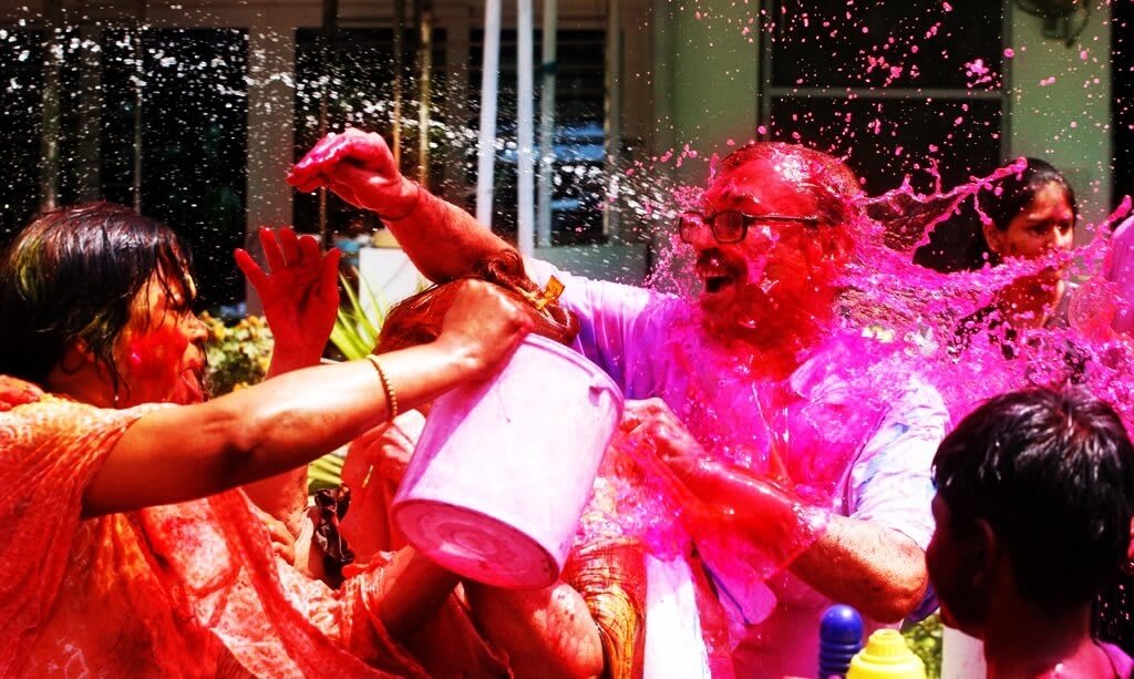 Holi Festival: Discover 5 Timeless Traditions in India 7 Water fights during Holi Festival