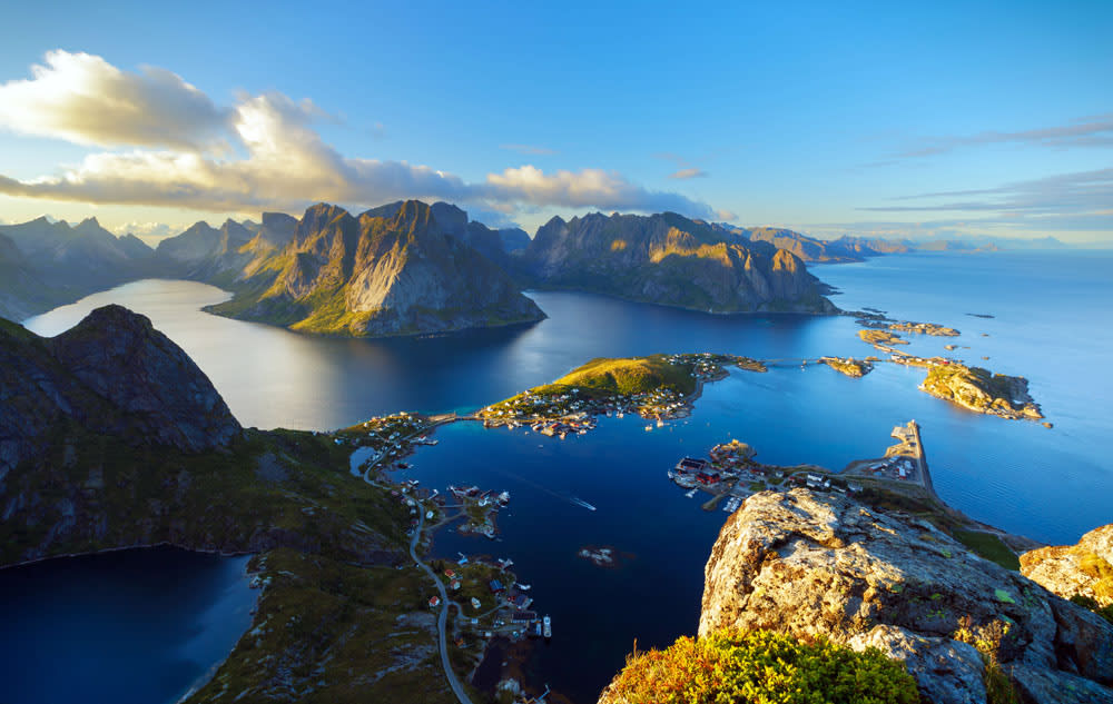 Norway in May - Embrace the Blossoming Beauty of the Land of the Midnight Sun 4 Wander through tiny towns like Reine and Henningsvaer