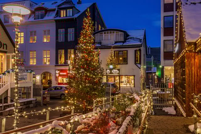 Iceland in December: Explore the Mesmerizing Celestial Lights 3 Reykjavik Christmas Village