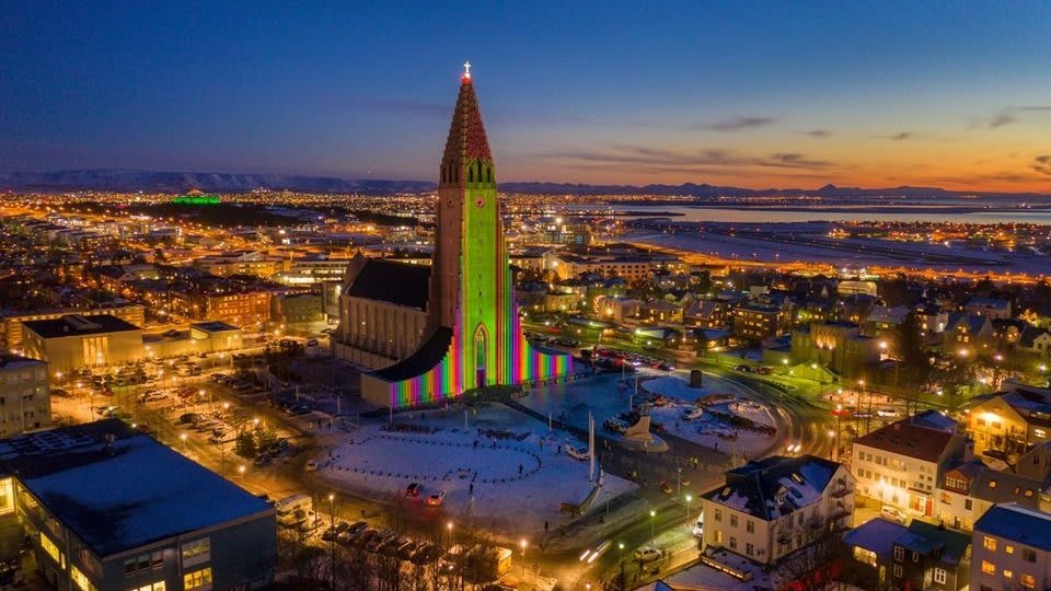 Iceland in February: Embrace the Mesmerizing Arctic Charms 1 Winter Lights Festival in Reykjavik in Iceland in February