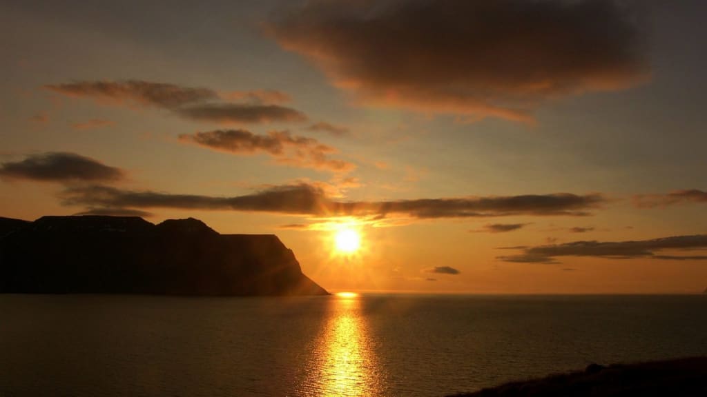 Iceland in June: Embracing the Midnight Sun and Captivating Wonders 1 Midnight Sun is in the Westfjords in Iceland in June