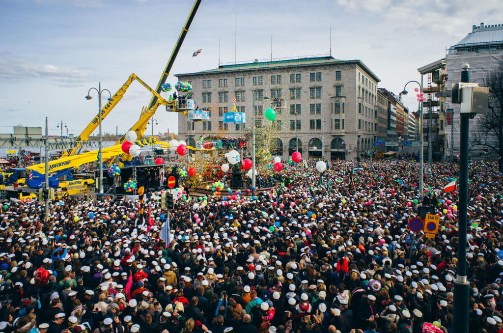 Finland in April: Explore the Mesmerizing Spring Awakening 2 Vappu, the boisterous May Day carnival