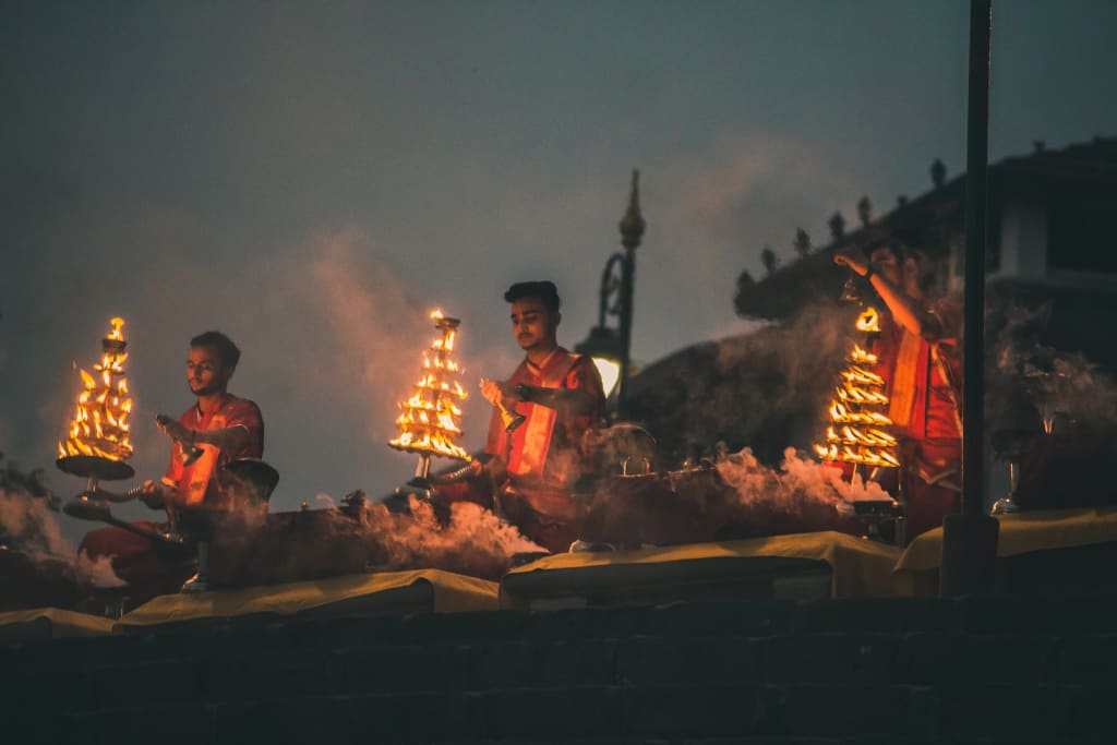 Holi Festival: Discover 5 Timeless Traditions in India 4 Varanasi banks during holi festival