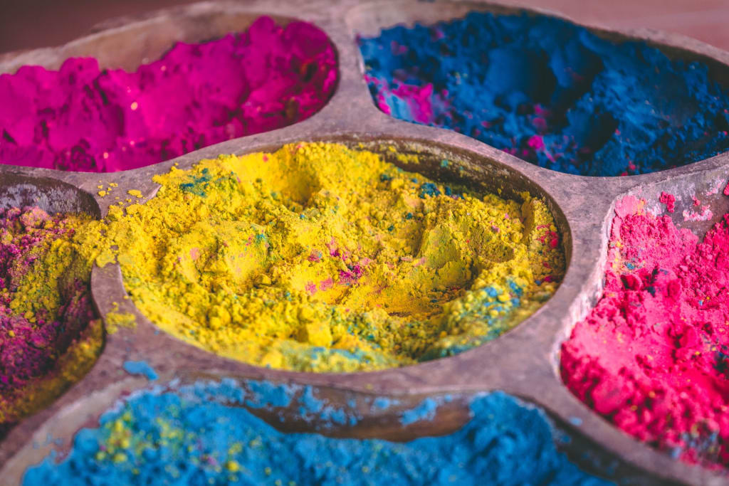 Holi Festival: Top 4 Spectacular Places to Celebrate in India. 6 Colours used in Holi Festival