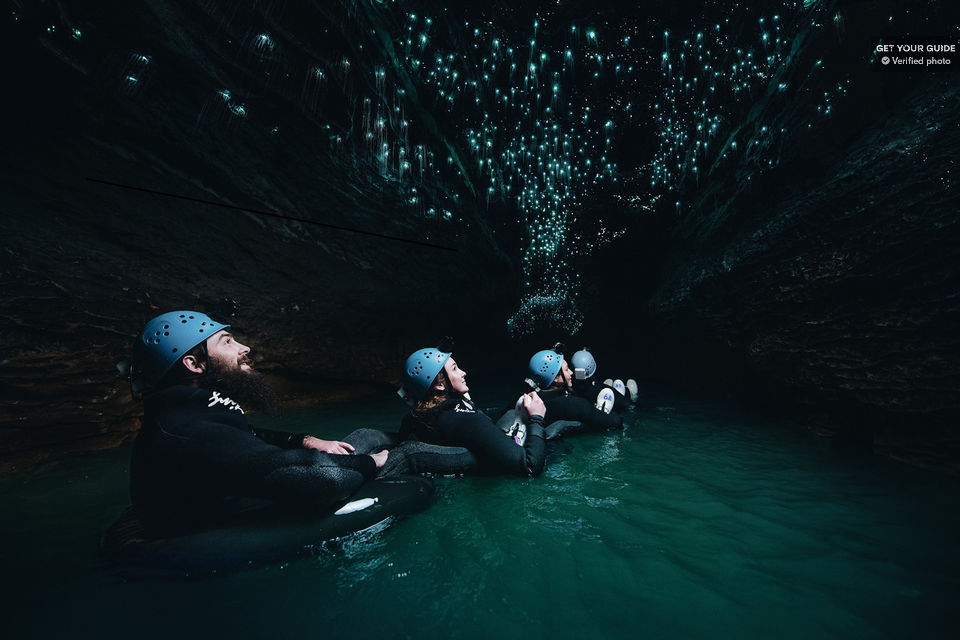 Black Water Rafting at Waitomo Caves