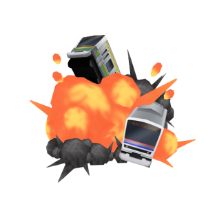 Unmanned Train Bomb