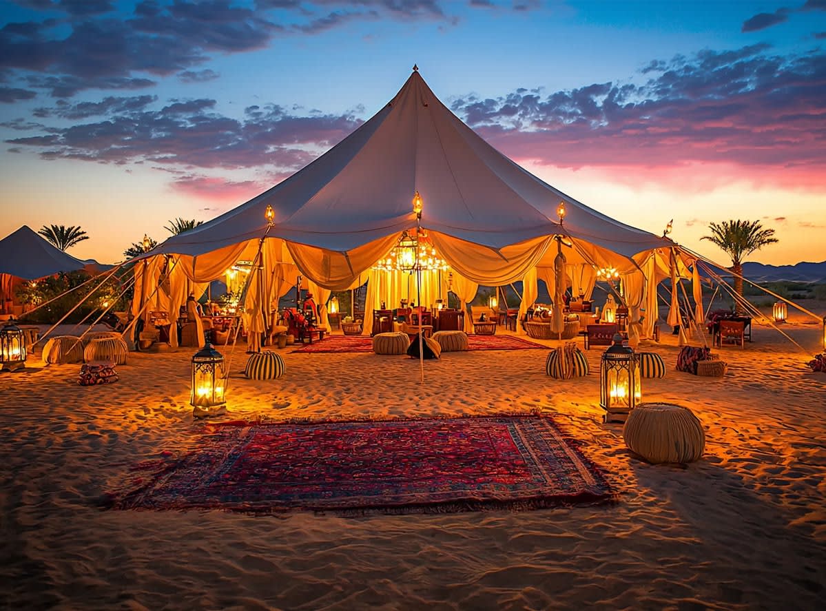 Luxury Desert Glamping & Stargazing