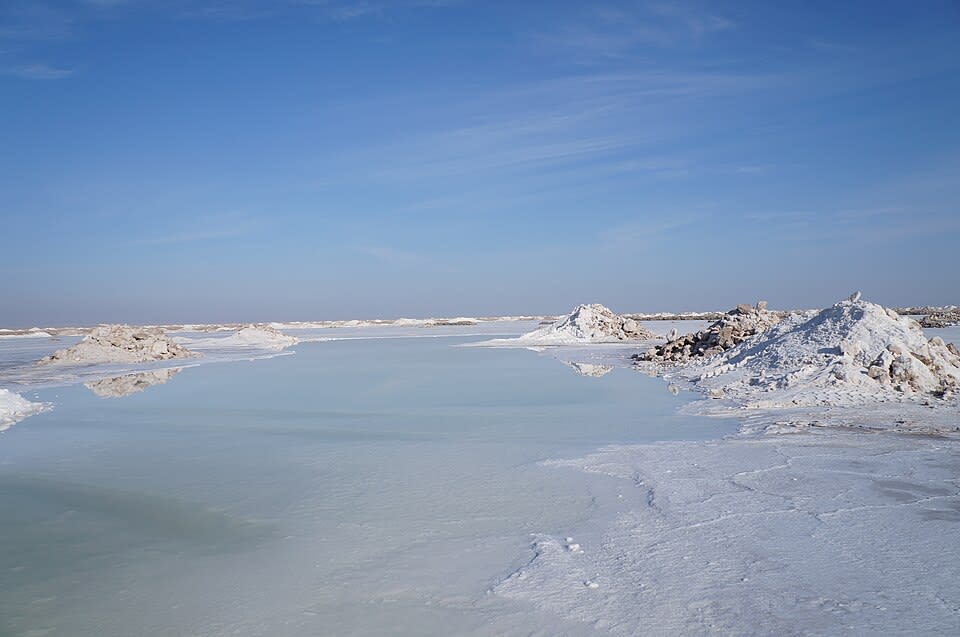 Varzaneh Salt Lake