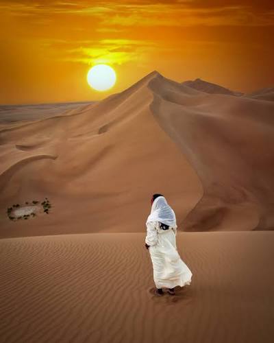 Varzaneh Desert Sunset