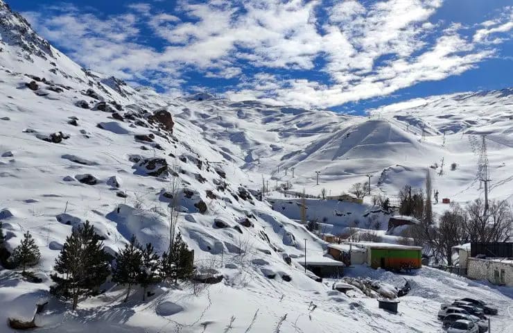 Tehran Panoramic View Tochal