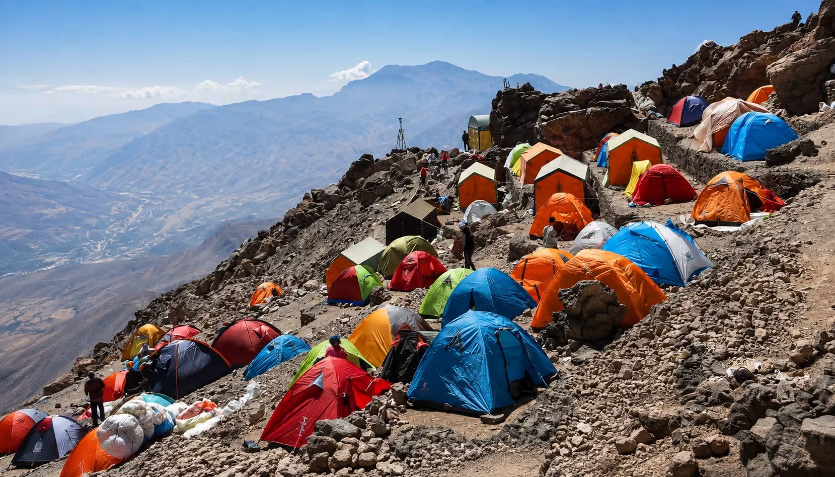 Mount Damavand Base Camp