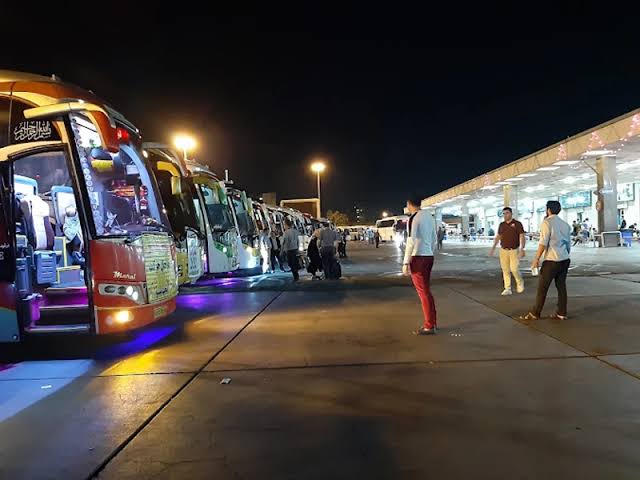 Iran intercity bus terminal