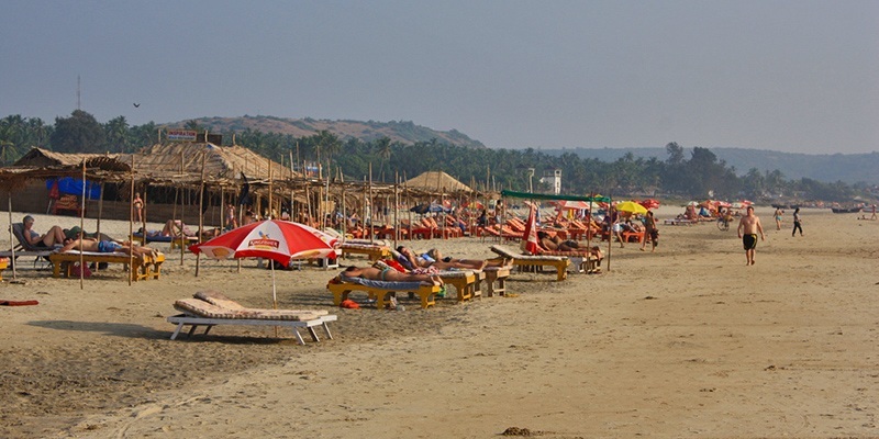 Top Beaches in North Goa - Mandrem Beach