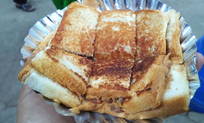 Street Food in Bangalore - Hari Super Sandwich 