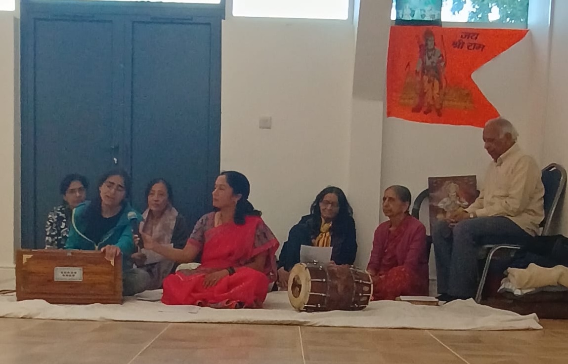 Oxford Sai Ram Bhajan Group at Oxford Hindu Mandir
