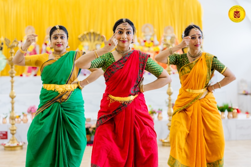 Traditional dance performance at the Grand Opening
