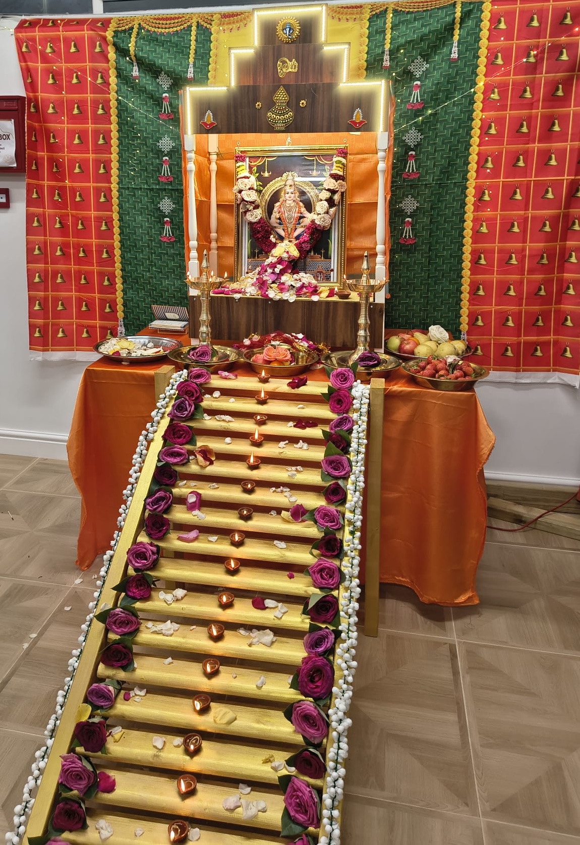 Monthly Ayyappa pooja at Oxford Hindu Mandir — September 2026
