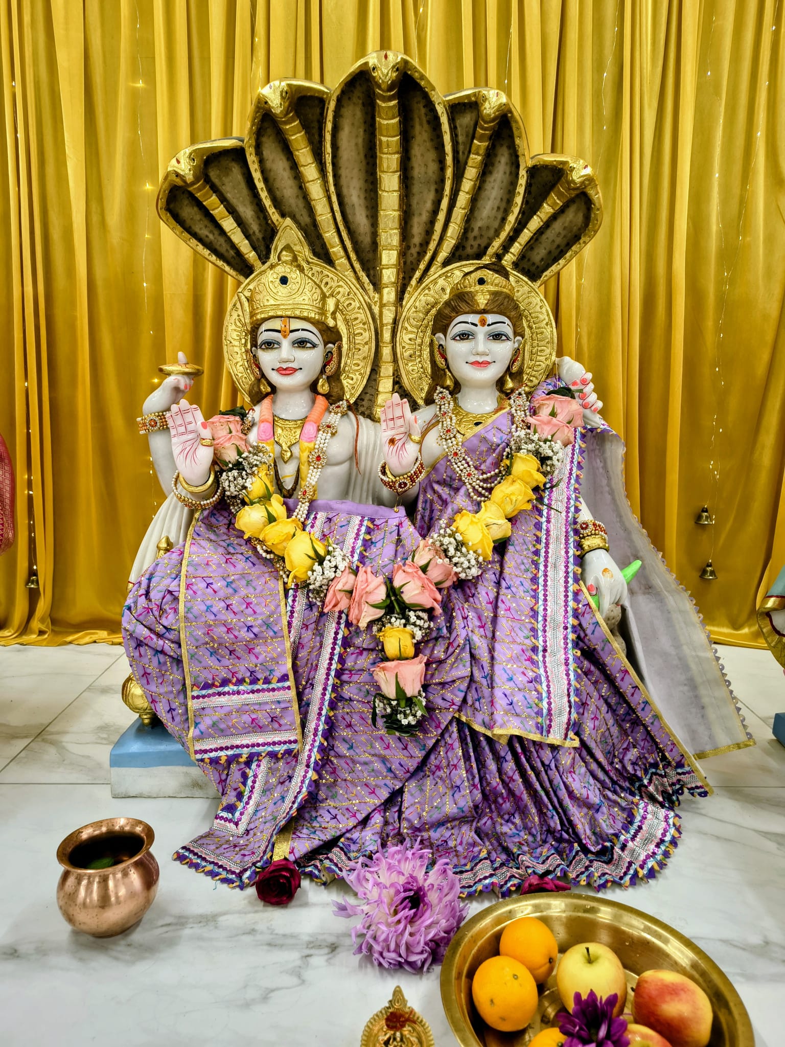 Oxford Hindu Mandir during September festival celebrations