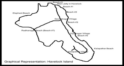 Map Of Havelock Island Fveepj 