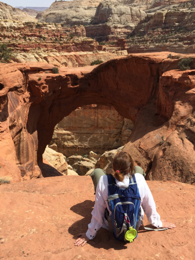 Travel blog image for April 22, 2016 in Capitol Reef National Park, UT