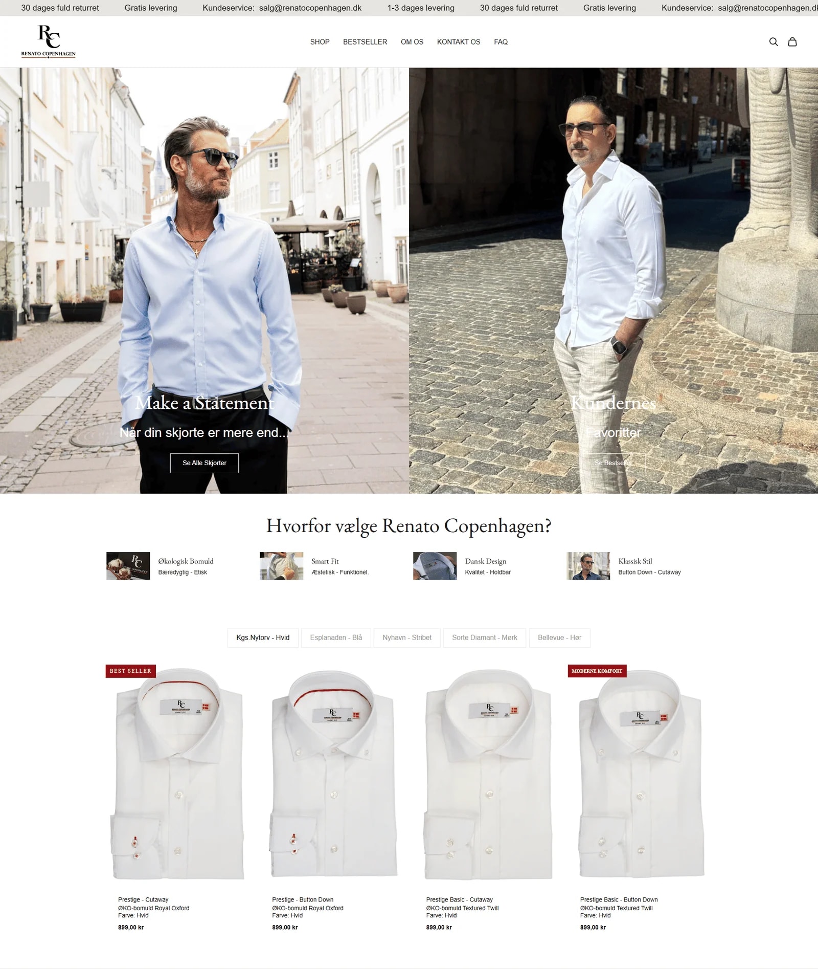 Accessories Storefront: sample storefront homepage