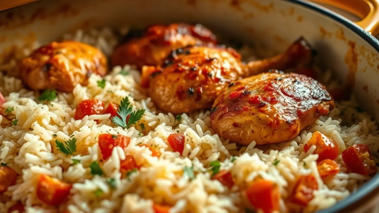 Easy One-Pot Chicken and Rice: A Flavorful Weeknight Meal Easy One-Pot Chicken and Rice: A Flavorful Weeknight Meal