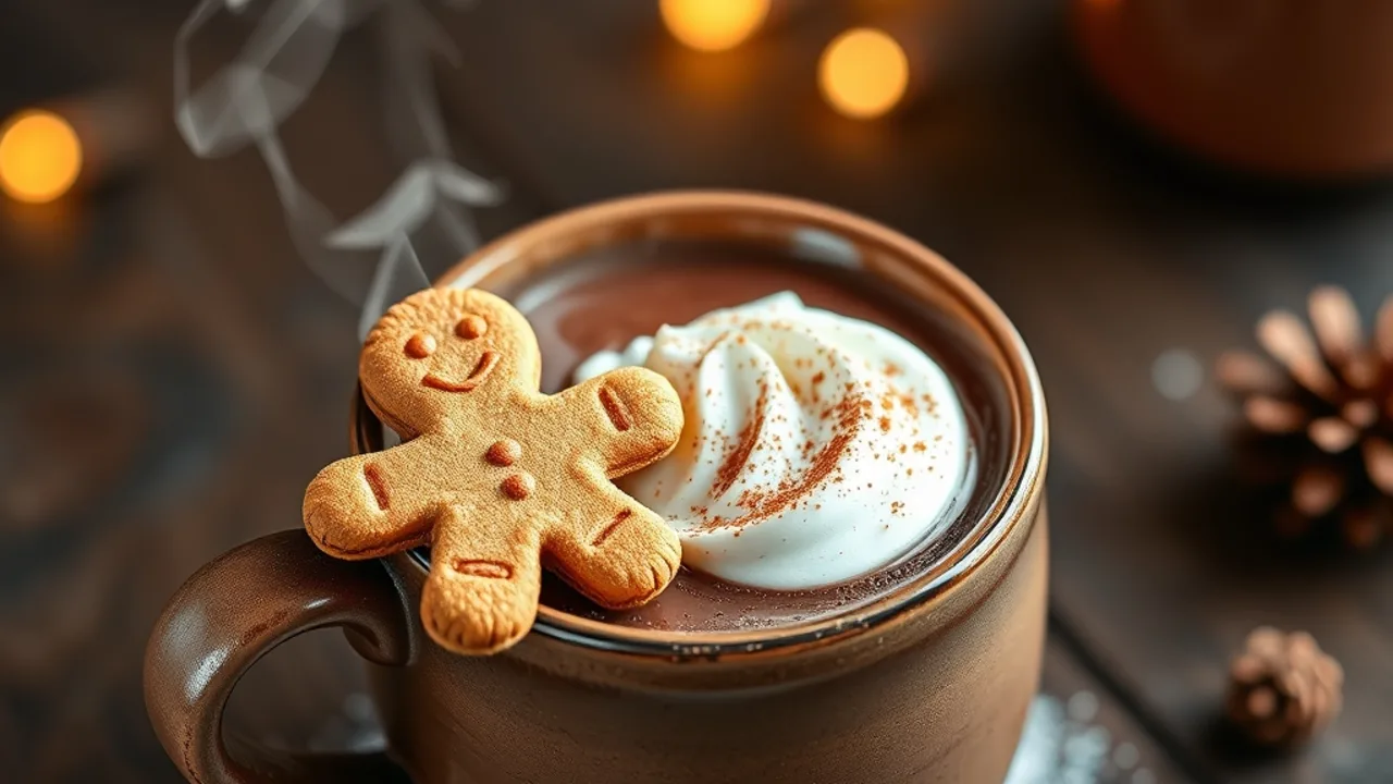 Decadent Gingerbread Hot Chocolate Recipe (Rich & Cozy) Decadent Gingerbread Hot Chocolate Recipe (Rich & Cozy)