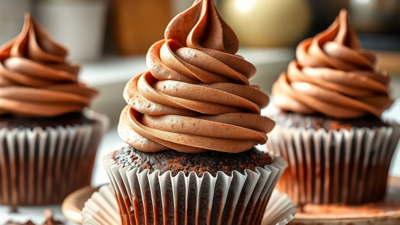 Moist Cocoa Cupcakes Recipe with Rich Fudge Frosting Moist Cocoa Cupcakes Recipe with Rich Fudge Frosting