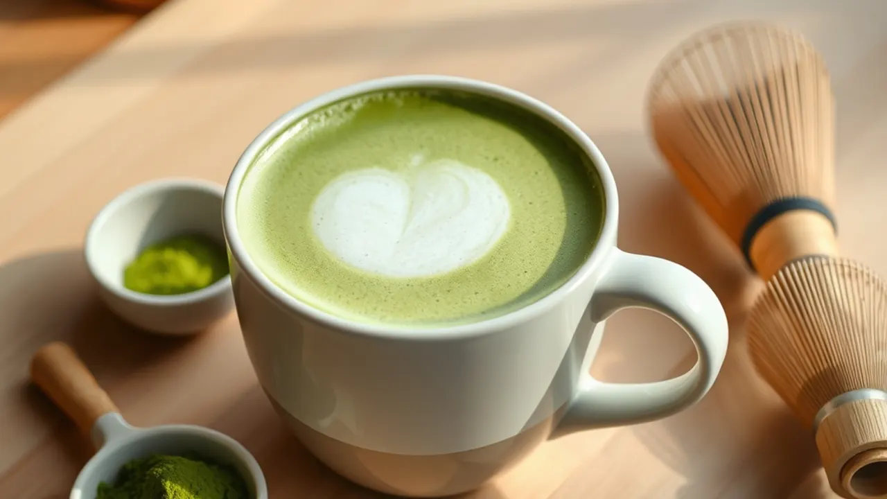 Creamy White Chocolate Matcha Latte Recipe (Hot or Iced) Creamy White Chocolate Matcha Latte Recipe (Hot or Iced)