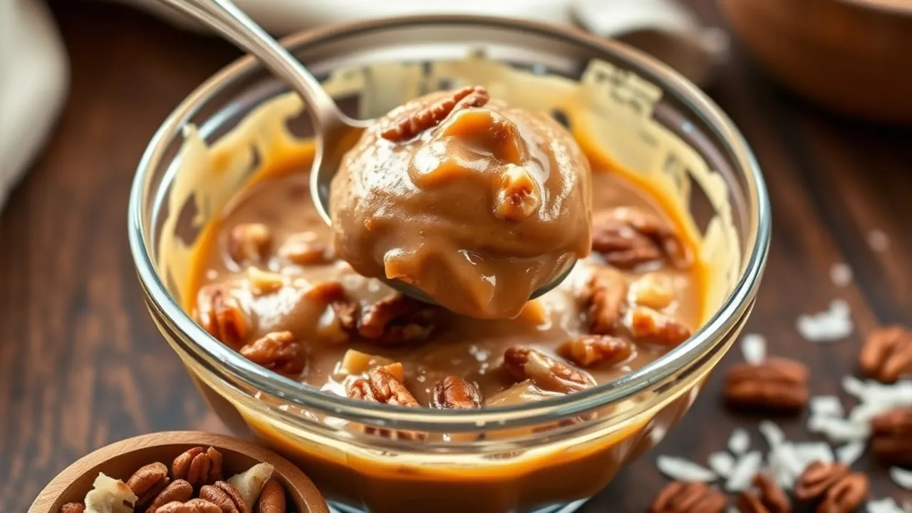 German Chocolate Icing Recipe: Rich Coconut-Pecan Frosting German Chocolate Icing Recipe: Rich Coconut-Pecan Frosting