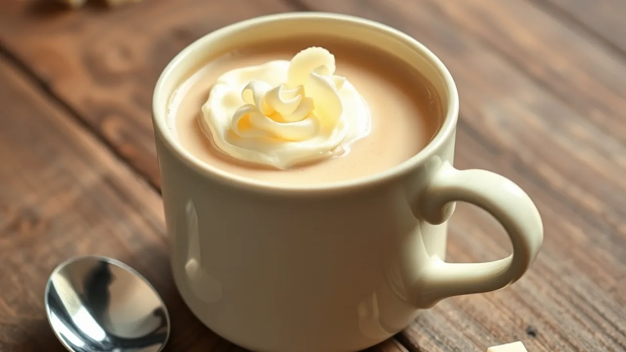White Drinking Chocolate: Rich, Creamy European Recipe White Drinking Chocolate: Rich, Creamy European Recipe