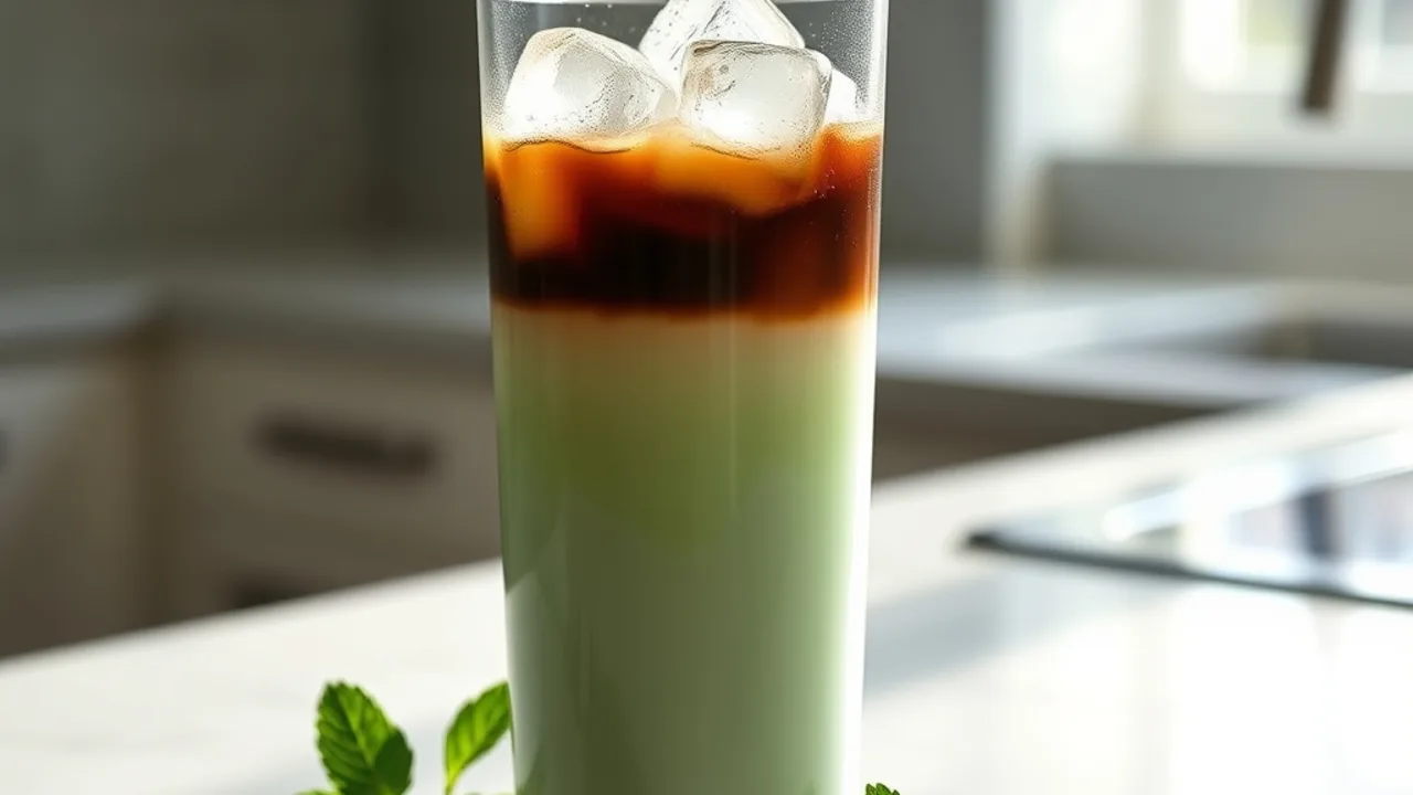 Shamrock Iced Macchiato: Easy Layered Mint Coffee Recipe