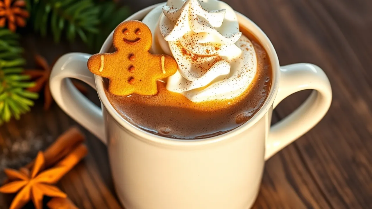 Easy Gingerbread Hot Cocoa Recipe (Rich and Spiced)
