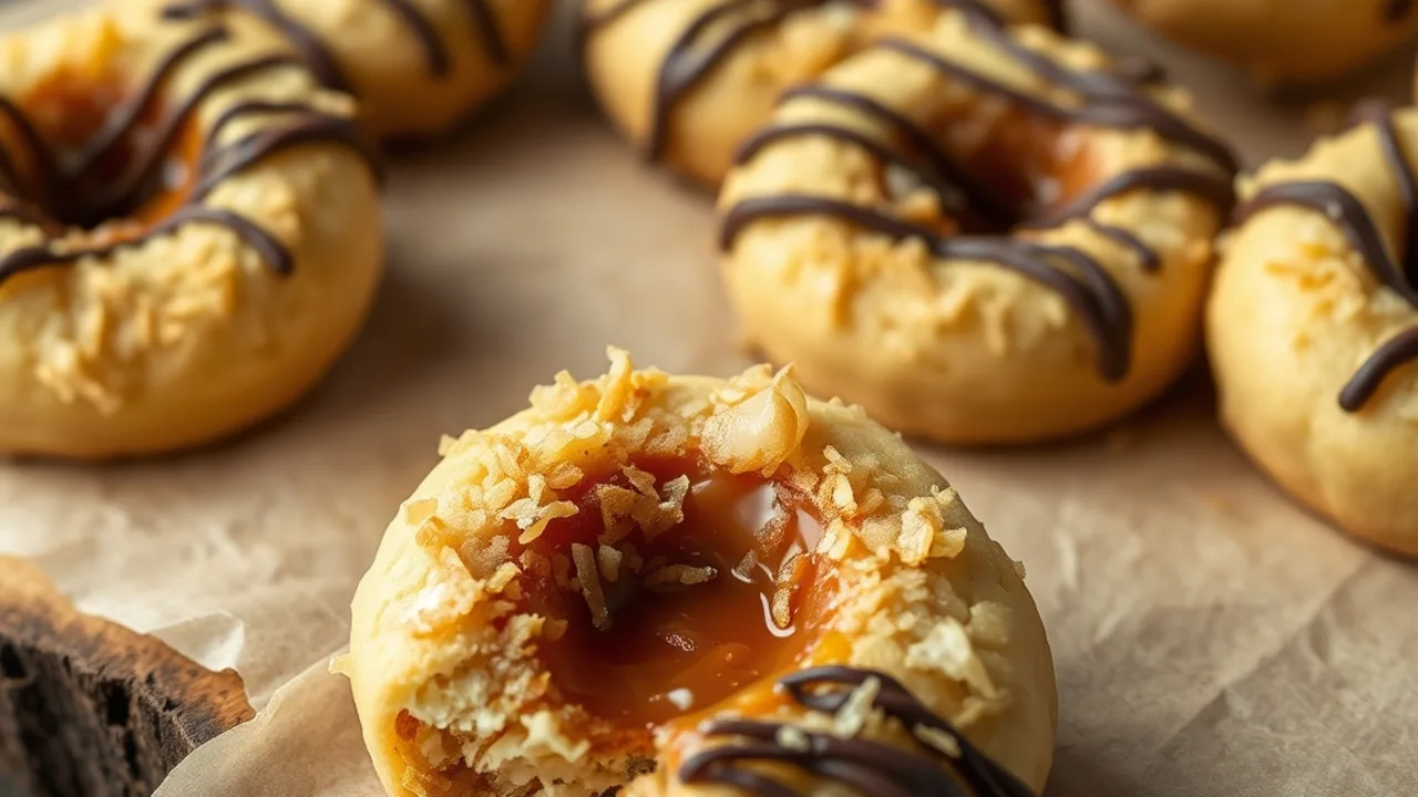 Easy Homemade Samoas Cookies Recipe (Crispy & Chewy)