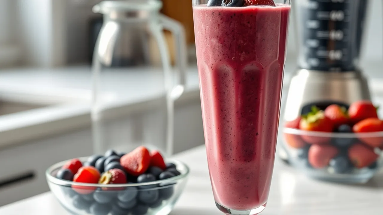 Drinking a Smoothie for Breakfast: Daily Benefits and Guide Drinking a Smoothie for Breakfast: Daily Benefits and Guide