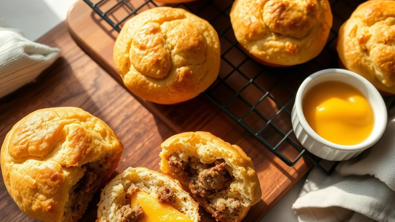 Easy Homemade Sausage Muffins Recipe (Quick Breakfast) Easy Homemade Sausage Muffins Recipe (Quick Breakfast)