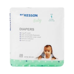 Nano Preemie Diapers, Upt o 2 lbs, 30/pk, 8 pk/cs