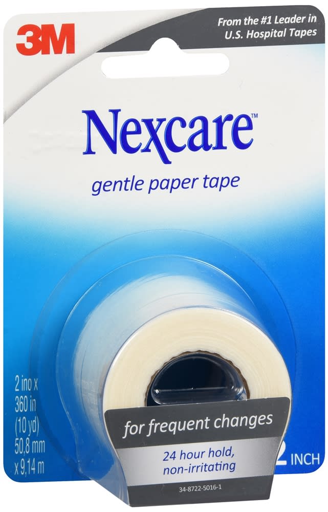 Nexcare Gentle Paper Tape, 2 Inch X 360 Inches Optum Store Optum Store