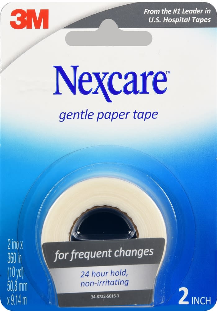 Nexcare Gentle Paper Tape, 2 Inch X 360 Inches Optum Store Optum Store