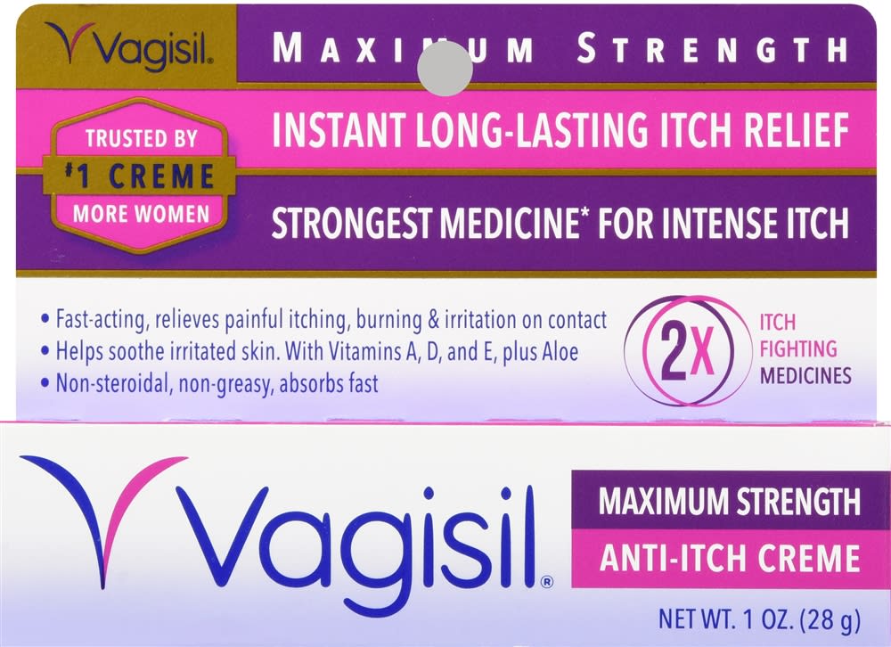 Vagisil Anti Itch Creme Maximum Strength Optum Store Optum Store