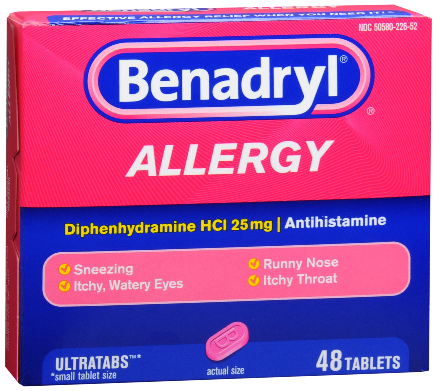 Benadryl Allergy Ultratab Tablets | Optum Store | Optum Store