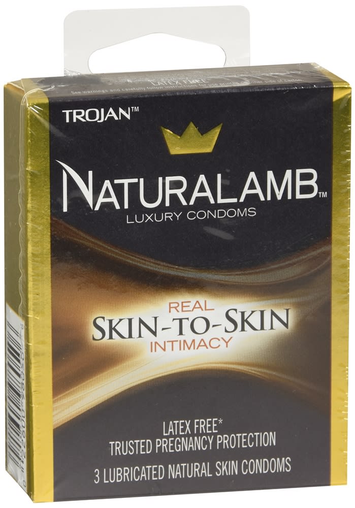 Trojan Naturalamb Lubricated Natural Skin Condoms Optum Store Optum