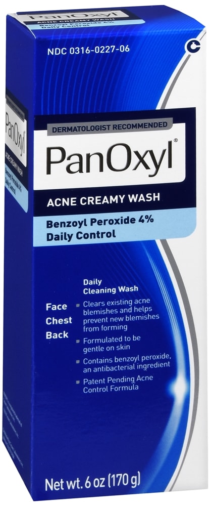 PanOxyl Acne Creamy Wash Daily Control | Optum Store | Optum Store